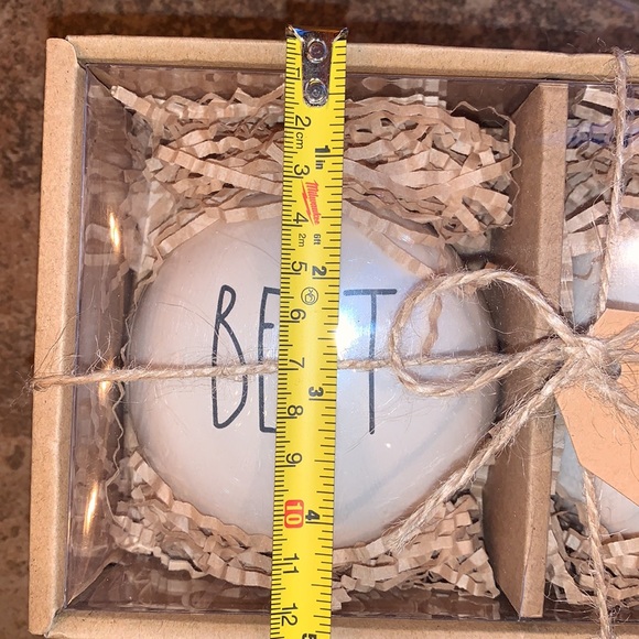 Rae Dunn “Best Friend” Ornaments - Picture 2 of 2